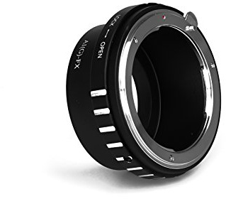 Objektivadapter AI(G)-FX kompatibel für Nikon AI G Objektiv kompatibel mit Fuji FX Kamera Adapter X Mount