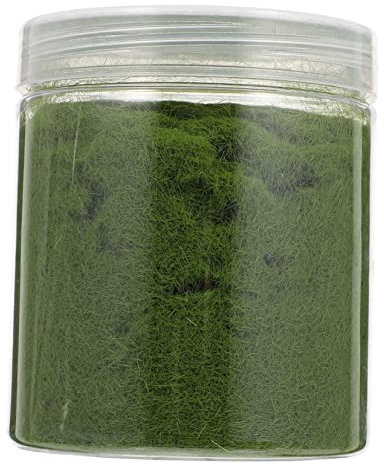 Gogogmee 2stücke Fake Moss Decor Powder Für Landschaftsgestaltung Langlebiges Pflegeleichtes Kunstmoos Für Innendekoration Und Szenenlayout Flasche Lebendige Grüne Farbe