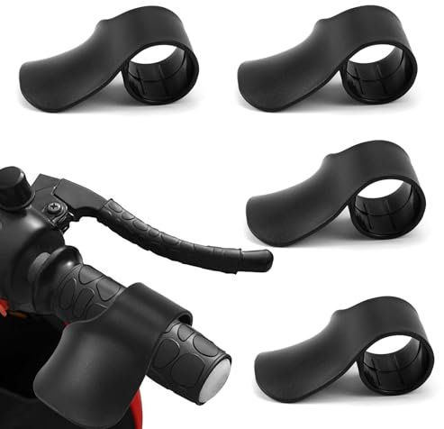 GKZB Motorrad Gasgriff Hilfe Tempomat Daumenstütze 4stk Handgelelenkstütze Gasgriffhilfe Klemmbereich 30-35 mm Passt Auf Die Meisten Motorradgriffe