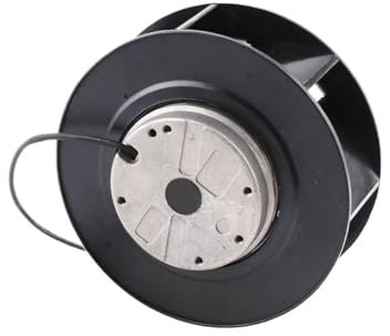 NATEPLALFC Centrifugal Fan Industrial Pipeline Grade, Fan Blower Silent(133FLW3-30W 380V)