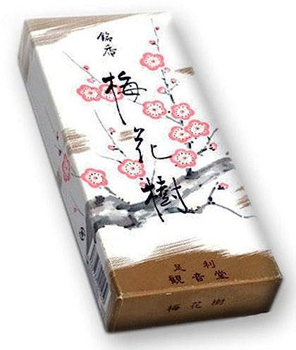 Shoyeido Baika-ju Pflaumenblüte Premium-japanische Räucherstäbchen 150 Sticks, 30 Minuten Pro Stick