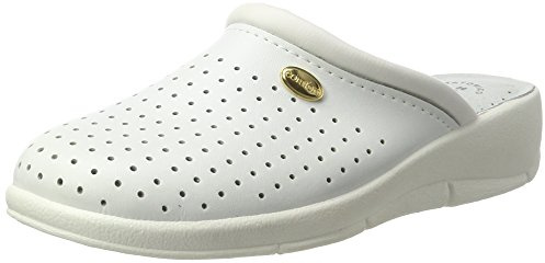 World of Clogs 'San Malo' Healthcare Clog in White - 39