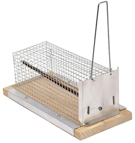 Sauvic 05195-Draht Mausefalle metallisch, 21 cm.