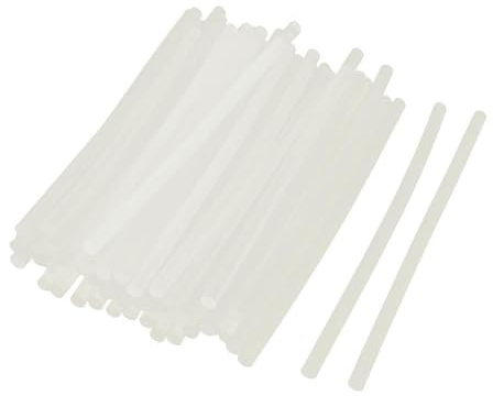 Daptez® 50 x Klebestifte für Heißklebepistolen 11 mm x 200 mm, extra lang, selbstklebend, für allgemeine Zwecke