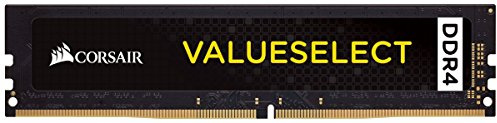 Corsair CMV8GX4M1A2400C16 Value Select 8 GB (1 x 8 GB) DDR4 2400 MHz C16 Módulo de memoria del portátil, Negro