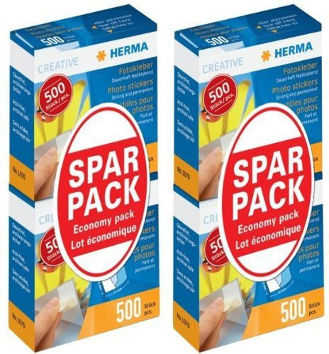 Herma Fotokleber Doppelpack 4x500 St. Sparpack