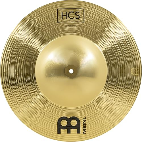 Meinl Cymbals HCS Plato Big Bell Ride de 18 pulgadas (45,72cm) Platillos de Batería – Acabado Tradicional, Latón (HCS18BBR)