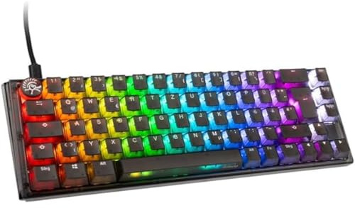 Ducky One 3 Aura Black SF Gaming Tastatur, RGB LED - MX-Blue