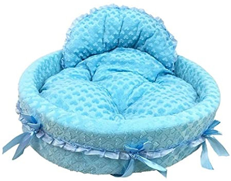 Hundebett Katzenbett Katzen Bett Luxus Hundehütte Prinzessin Bett Zwinger Nest Haustier Hund Haus Katzenbett Für Kleine Mittelgroße Hunde Haustierbett Sofa Hundesofa Teddy Haus Katzenkorb Hundematte (