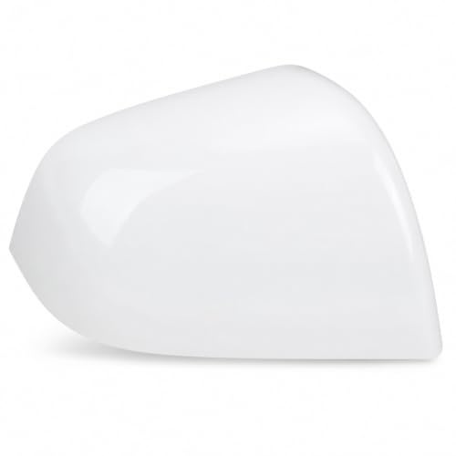 Side Mirror Cover, Exterior Side Rear View Mirror Lower Cover Cap Replacement for Model Y 2020-2023, Pearl White (Right (1495594‑00‑a))
