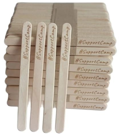 Palitos de paletas personalizados grabados con láser, con nombres de madera, palitos de tarta, mini palillos de manualidades, para hacer helados, pasteles, manualidades para hacer desiertos de dulces