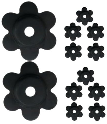 Levemolo 12stücke Gartenflaggen Stopper Aus Wetterfeste Anti-rutsch Platten Für Gartenflaggen Vielseitige Halterungen Für Dekorative Elemente Im Freien