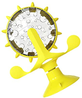 SEWOART Distributeur De Friandises pour Chat - Jouet Rotatif À Fuite pour La Distribution De Nourriture pour Chats Et Chiens
