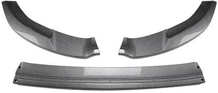 Frontspoiler Lippe Für VW Für Golf 7 Für MK7 Für GTI Für R Für R-linie 2012-2018 Auto Body Kits Frontschürze Lip Spoiler Schutz Frontlippe Spoiler(Carbon Look)