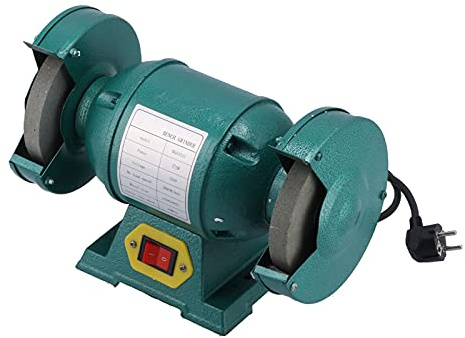 XTEVU Bench Grinder, Table Machine de broyage Machine électrique Polititrice Aigleur de roue 6 pouces 370W
