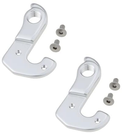 ECSiNG 2 Pattes de Dérailleur Arrière pour Vélo 15430044 en Alliage d'aluminium avec Vis Compatible avec ORBEA Les Vélos MX20 MX24 MYO24