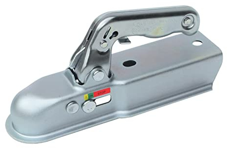 Enganche de remolque, Acoplador de remolque for 50mm Hitch Ball cuadrado 60mm canal Rv PIEZAS ACCESORIOS DE CAMPER COMPONENTES DE CARAVANA