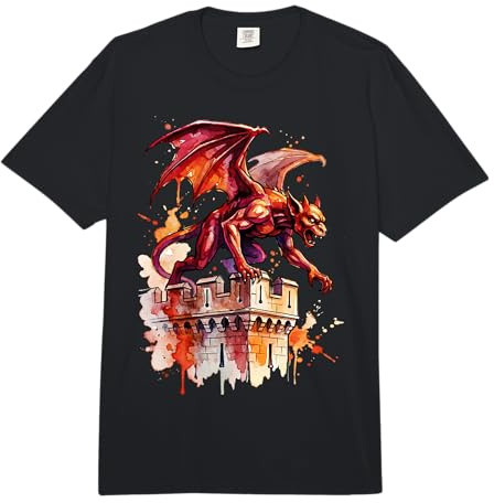 Colorful Gargoyle Comfort Colors Adult Heavyweight T-Shirt