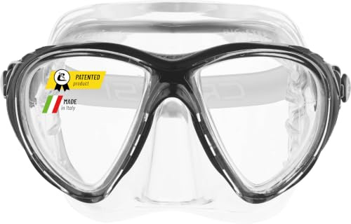 CRESSI Big Eyes - Gafas de Buceo, tamaño único, Color Transparente