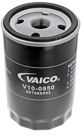 VAICO V10-0950 Ölfilter | Kompatibel mit: AUDI 100 C1 Coupe, 100 C1 Stufenheck, 100 C2 Avant, 100 C2 Stufenheck, 100 C3 Avant, 100 C3 Stufenheck