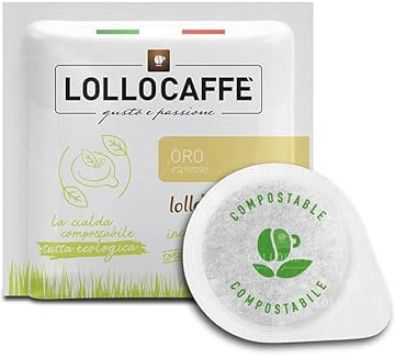 Lollo Caffè Cialde In Carta Ese 44mm Miscela Oro Mokona/Tazzona Compatibili (300)