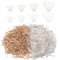 UNICRAFTALE Über 300pcs 20/25/30mm Kugelkopfstifte Goldene Kopfstifte 2mm Klein Metall Schmuckstifte Kettelstifte Schmuck Zubehör Kugelkopf Pins Silber Eye Pins Messing Für Schmuckherstellung