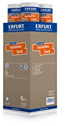 ERFURT Variovlies Sand 25X0.75 fein strukturierte Vliestapete 4 Rollen 1003703