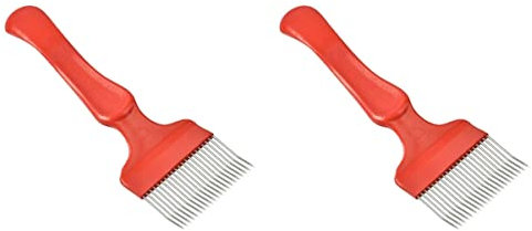 POPETPOP 2st Bienenhaltungswerkzeuge Imkerei-honig-werkzeug Enthüllen Honig Werkzeuge Öffnen Sie Die Abdeckung Ausrüstung