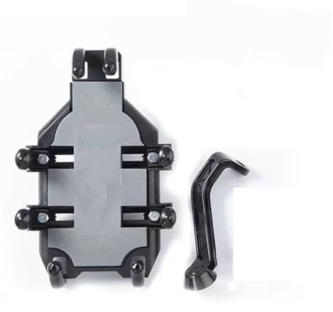 Fahrrad Handyhalterung 8 Krallen Handy Halter Motorrad Roller Kinderwagen ATV E-Bike Moto Universal Handy Halterung Clip Handyhalterung Motorrad(Mirror Mounting)