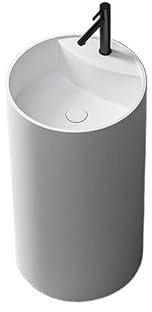HTTGDGDH Waschbecken Im Badezimmer, Standwaschbecken, Waschbecken Im Haushalt, Badezimmerwaschbecken, Säulenwaschbecken, Badezimmerwaschtische Mit Waschbecken