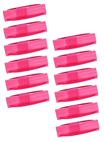 SKISUNO 12 Stück Selbsthaftendes Haarstyling mit Schaumstoff Lockenwicklern aus Kunststoff für Mädchen und Frauen für Tägliches Make Up und Gesichts Pflege