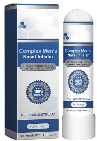 Firmx Inhaler, Testo Drive Naseninhalator, Firmx Männer-Inhalator, Men Stick Naseninhalator, Complex Men's Nasal Inhaler, TestoDrive Naseninhalator für Die Potenz (1PCS)