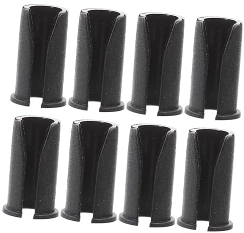 DECORNIJIA 10Pcs Bicycle Shifter Tube Guide Clips Lightweight Plastic Housing Clamp for Brake and Gear Cables Compact U Shaped Derailleur Cable Holder for Mountain and Road Bikes