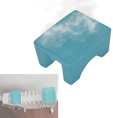 Umidificatori per Termosifoni, Umidificatore per Termosifone a Olio, Umidificatore Evaporativo Che Utilizza Il Calore del Radiatore, Design a Fessura, Non Richiede Elettricità, 13x10x7 Cm