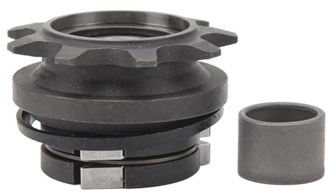 Funien Bike Chain Single Speed Freewheel Precise Thread Processing Ideal Replacement for Bicycle Repairers