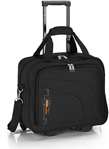 Gabol Piloto, Portadocumentos Unisex Adulto, Negro, 22 L