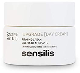 Sensilis Upgrade - Crema De Día Reafirmante Inmediato y Duradero Para Piel Seca y Sensible, -35% Arrugas, Hidrata y Redensifica, 50 Mililitro