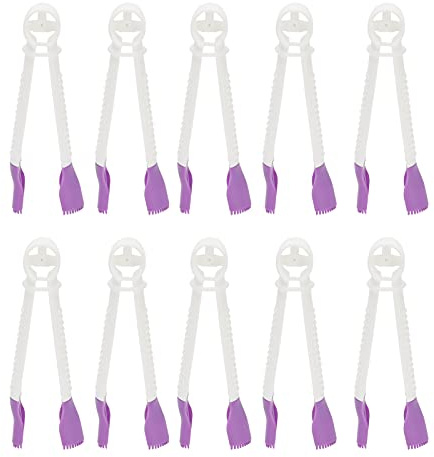Fondant Crimper 10st / Set Dubbel Sockerkakform Mögel Hem Bakning Tillbehör Tårta Spets Clip Dekorationsverktyg Kant Clip Spets Pincett Cake Spets Clip