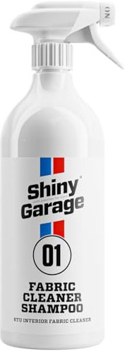 SHINY GARAGE - Auto Polsterreiniger - Autositz Reiniger - Trockenwäsche, Auto Waschen ohne Wasser - Gebrauchsfertig, für Empfindliche Textilien & Dachhimmel - Fabric Cleaner Shampoo 1l