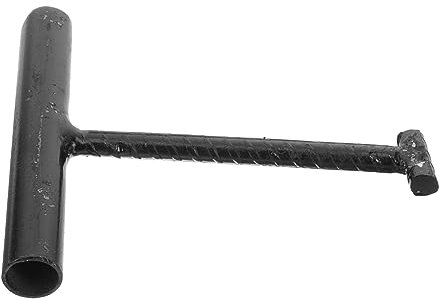 BUGUUYO Gancio Sollevatore per Copertura Pozzetti Metallo Attrezzo per Sollevare Tombini Chiusini Strumento Da Esterno per Lifting Manhole Cover Gancio per Porta Avvolgibile