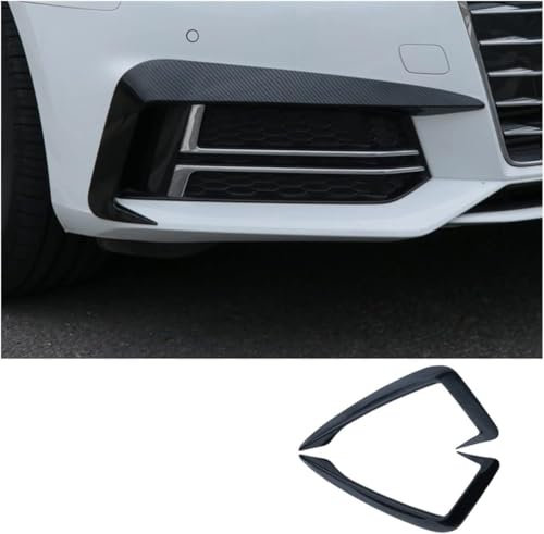 ZHAOWLI Autoteile Frontspoiler Frontstoßstangenlippe für Audi A4 B9 2017 2018 2019, Auto Frontstoßstange Spoiler Front Stoßstangen Spoilerlippe