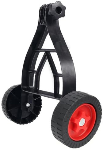Ruedas auxiliares para cortacésped,Ruedas auxiliares para cortacésped | Ruedas auxiliares Rueda para cortacésped, Rueda para desbrozadora portátil, Rueda de Soporte Ajustable, Accesorio para desbrozad