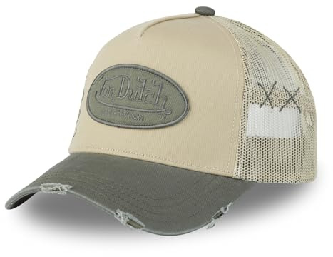 Von Dutch Casquette Homme & Femme Ajustable, Casquette Trucker Used