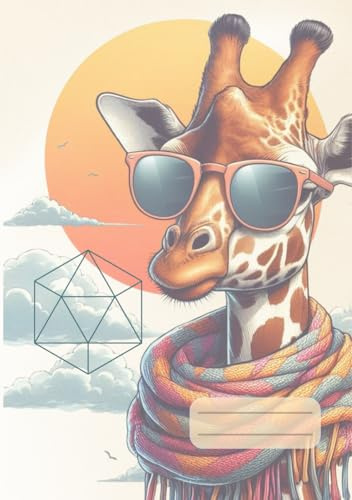 Giraffe Math Notebook • Ready to Count: 120 pages (Knowledge Explorers, Band 3)