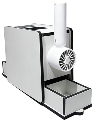 Macchina sgranatrice per uccelli, forniture ricaricabili veloci per animali domestici, macchina per la pulizia del cibo per uccelli, per pappagalli, parrocchetti, cacatua, pappagalli, giardini