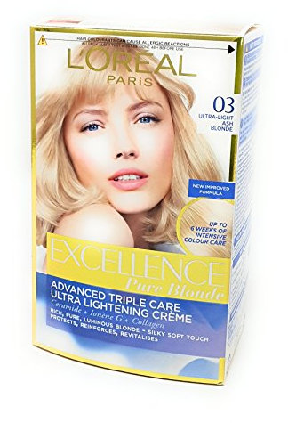 L'Oreal Excellence Blonde Supreme Permanent Hair Colour 03 Lightest Ash Blonde