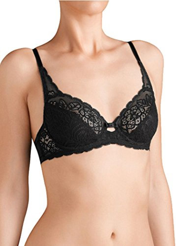 Triumph Women's Amourette Spotlight Underwire Bra, Black, 38E
