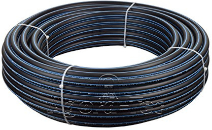 Agora-Tec PE-Rohr 20,0 x 2,0 mm 1/2 Zoll Hart (50 Meter Rolle) max. 12.5 bar SDR11