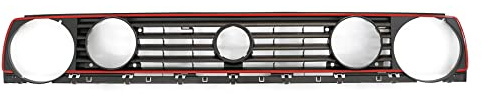 Volkswagen 191853653KQN5 Kühlergrill Grill Frontgrill GTI 16V Edition G60, nur für Fahrzeuge mit Doppelscheinwerfer