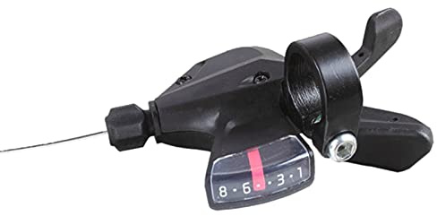 LA TALUS SL-M310 - Palanca de Cambios de 3 Velocidades Izquierda y 8 Velocidades Derecha para Bicicleta Plegable Mountain City Road MTB - Juego de Palanca de Freno